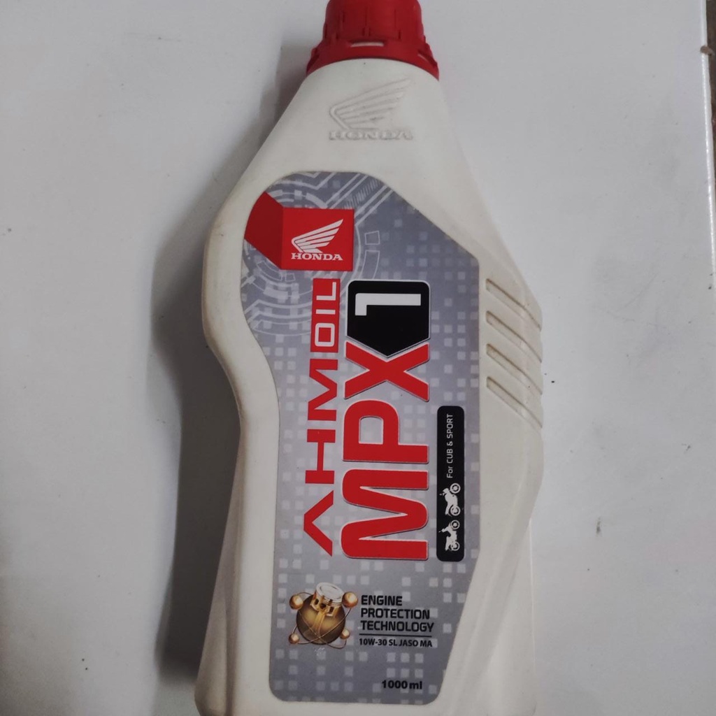 AHM OIL MPX 1 1liter 10W-30 SL JASO MA OLI MPX 1