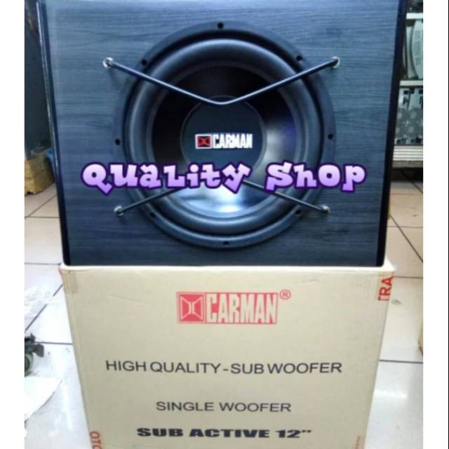 Subwoofer active Carman 12 inch super bass