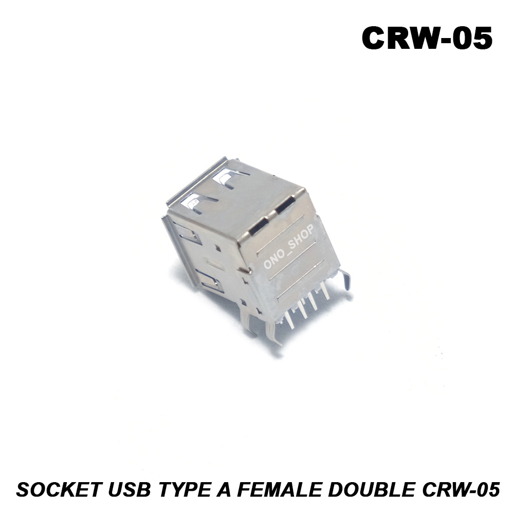 CRW-05 - Socket USB Type A Female Double AF90