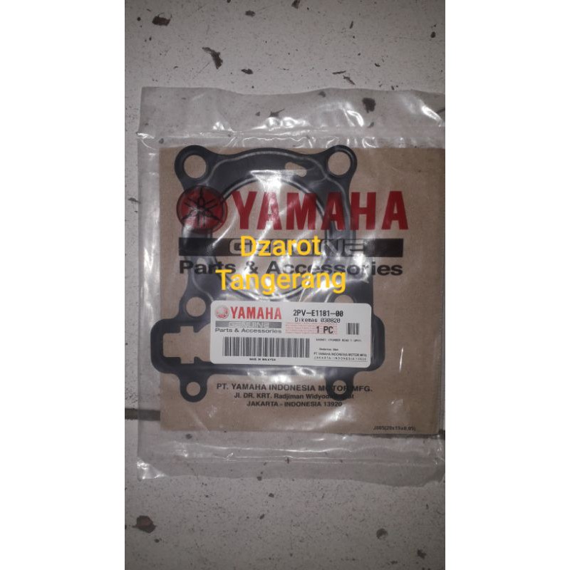 Paking Blok Head Jupiter Mx King Asli Yamaha