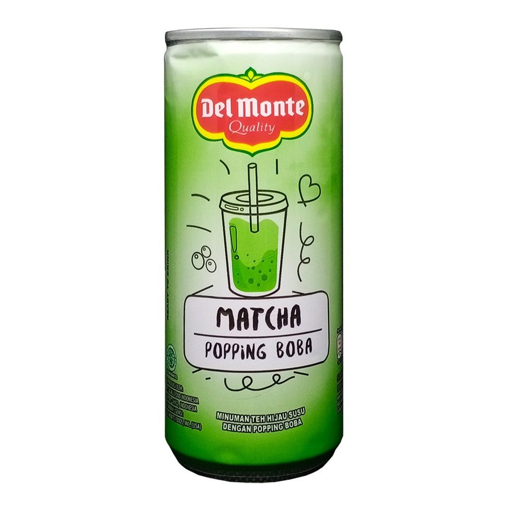 

Del Monte Matcha Popping Boba 240ml