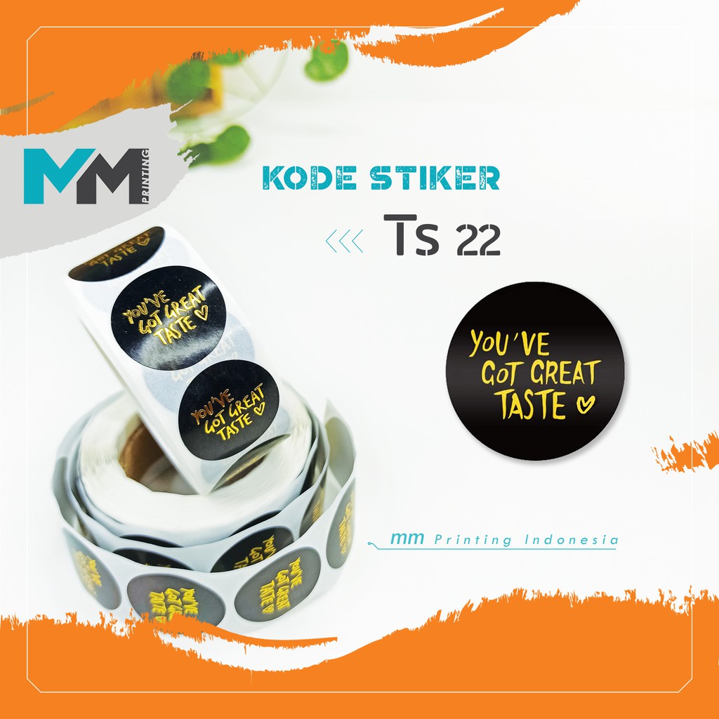 [20pcs] Stiker Thank You/Stiker terima kasih/stiker segel/Stiker segel kemasan [Part 2]-TS22 (Isi 20 pcs)