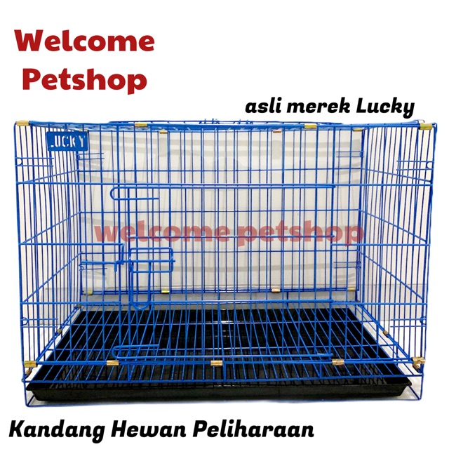 Kandang Hewan Peliharaan untuk Anjing / Kucing / Kelinci (Jumbo)