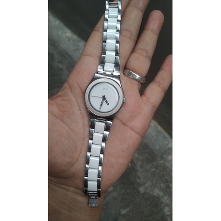 jam swatch ceramic second bekas original