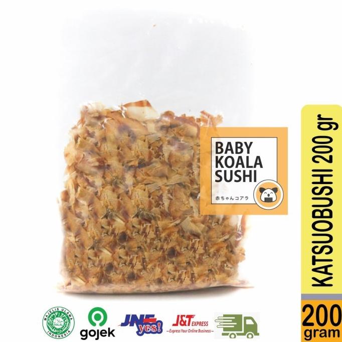 

Katsuobushi 200G | Ikan Cakalang Asap | Bonito Flakes Taburan Takoyaki