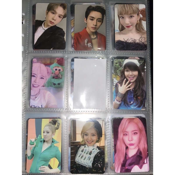 Photocard Winwin Shotaro NCT 127 WayV Taeyeon Hyoyeon Sunny Sooyoung SNSD Girls Generation