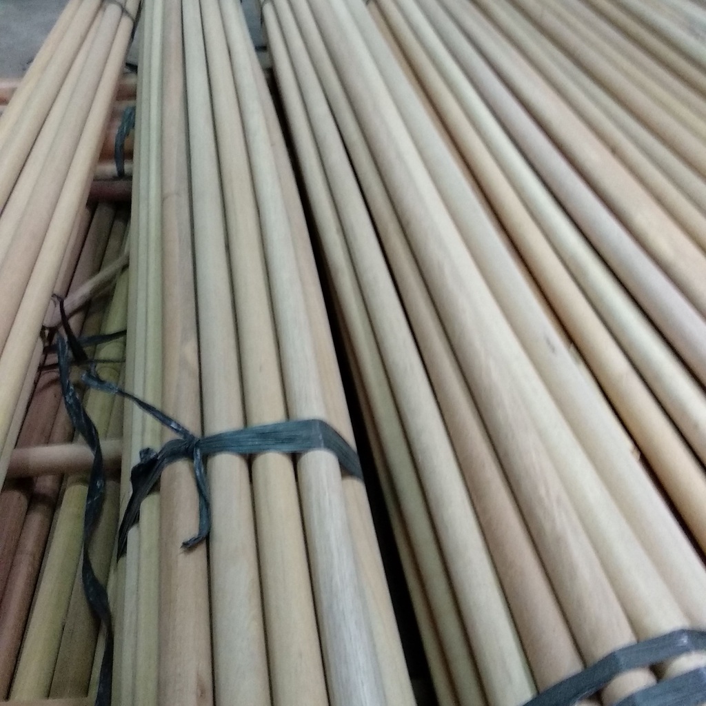 Dowel 8 mm x 50cm-kayu macrame dowel 50cm-kayu stik bulat 8mm-kayu bulat-kayu