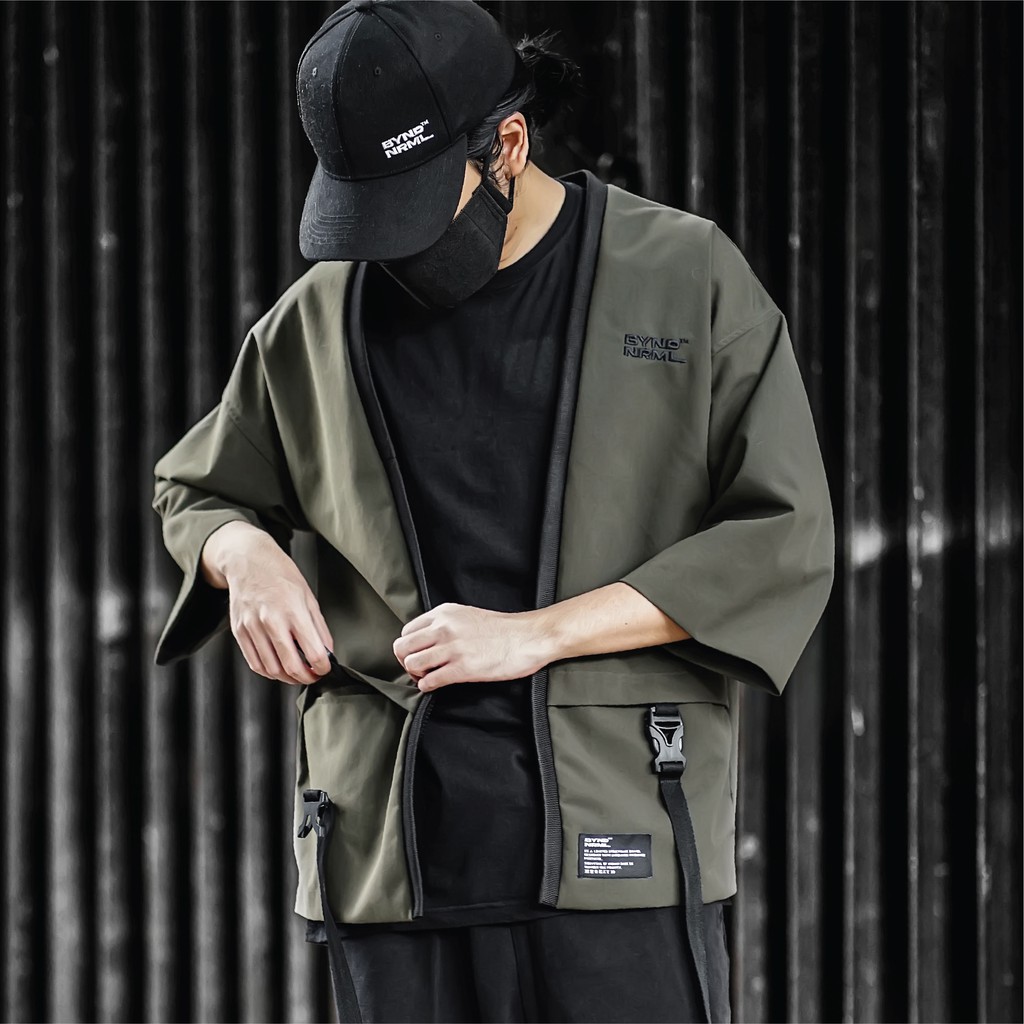 INVADER Kimono/ Outer Kimono/ Techwear/ Parachute Taslan/ Waterproof