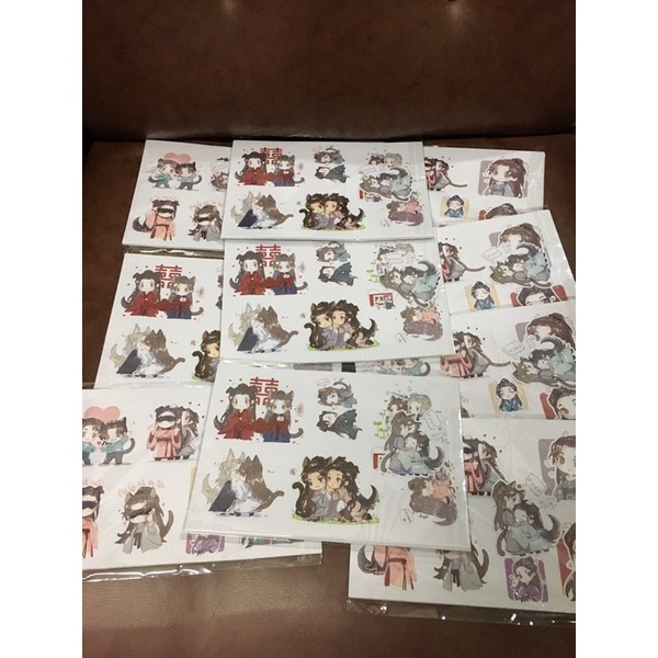 SHL / Shan He Ling / WOH / Word of Honor Fanmerch Sticker Set