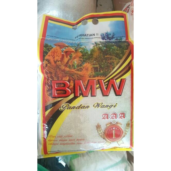 Beras Bmw Pandan Wangi Original 5kg 10kg 20kg Indonesia