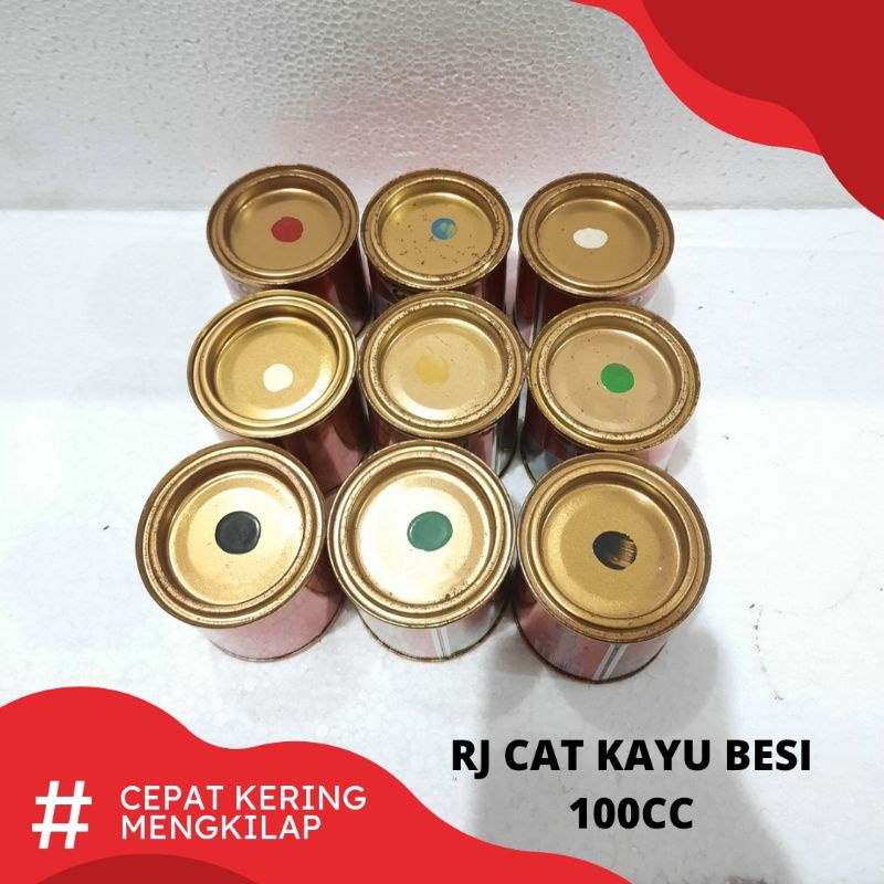 

PROMO CAT MINYAK KAYU DAN BESI RJ 100ML CEPAT KERING GLOSS