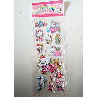 

Stiker tempelan sticker laser karakter timbul mainan anak perempuan