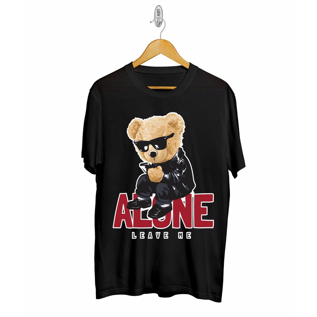 Kaos murah Kaos distro murah baju  distro pria t-shirt murah combed30s BEAR ALONE