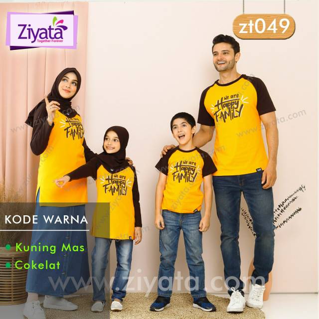 Baju kaos couple keluarga kaos couple family baju kembar kaos couple ziyata family