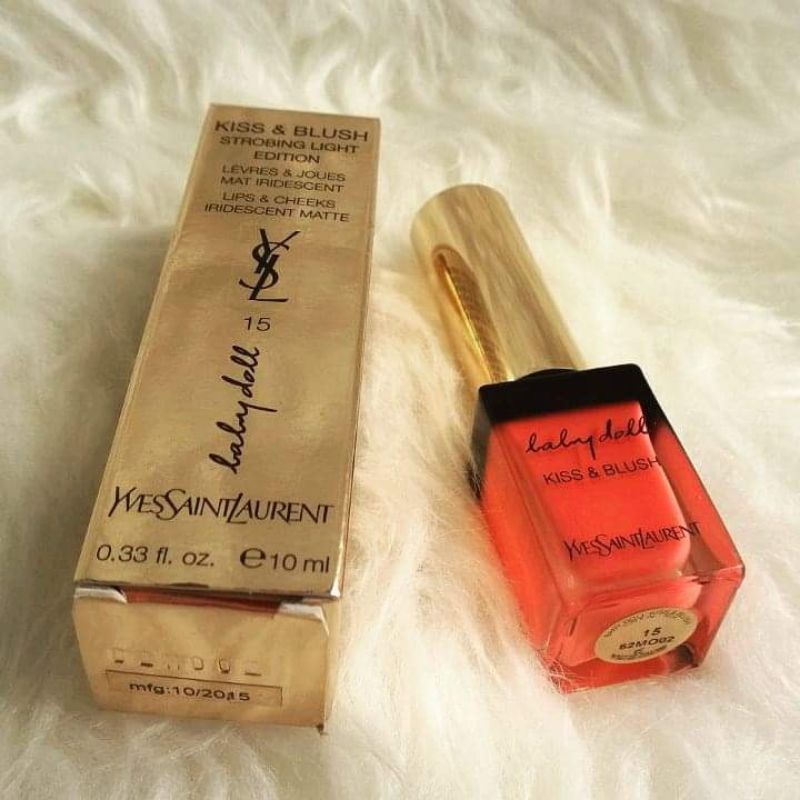 YSL Kiss & Blush Baby Doll 10ml ORIGINAL Lipstick