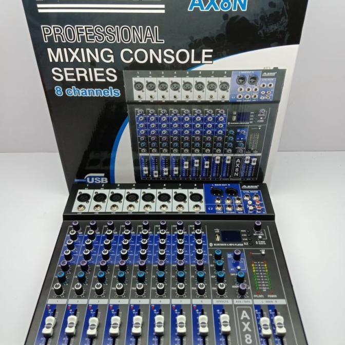 MIXER AUDIO ALESIS AX8N KUALITAS TERBAIK 8 CHANEL