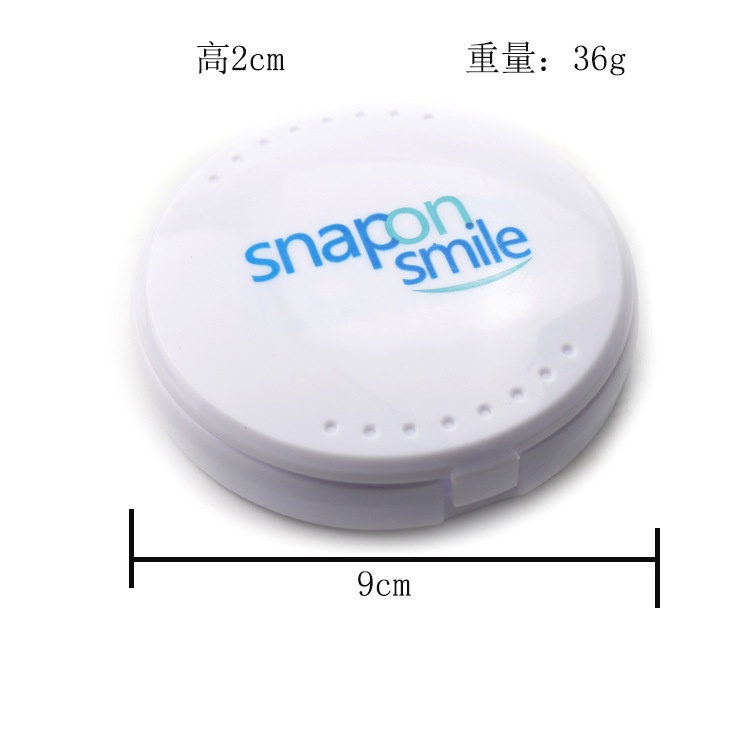 Snap On Smile 100% Original Veneer Gigi Palsu Atas Bawah Instan Gigi Palsu Vener Silikon Alami Authentic Pemutih Gigi