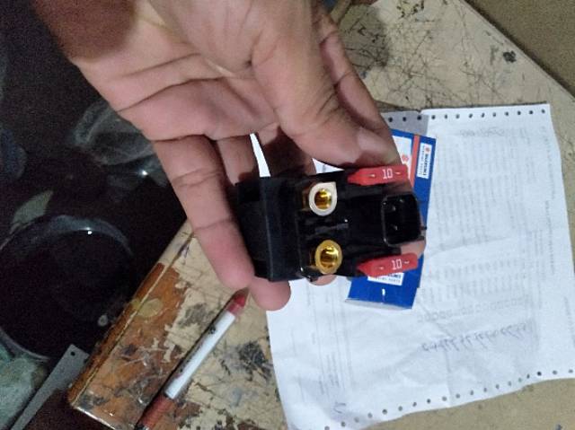 Relay rilay stater bendik stater suzuki satria fu karburator asli sgp ori-1