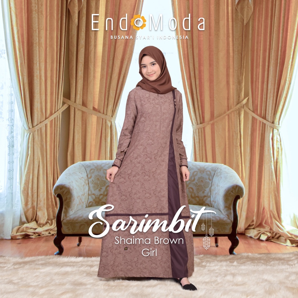 READY SIAP KIRIM | HB - SARIMBIT SHAIMA BROWN | SARIMBIT ENDOMODA TERBARU | SARIMBIT KELUARGA KEKINI