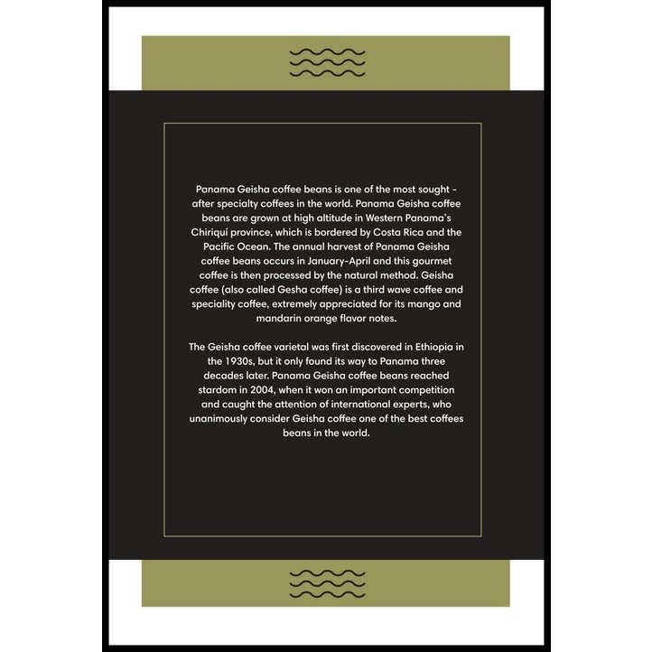 

DISKON TERBATAS !!! GREEN BEAN ARABICA PANAMA GEISHA "NATURAL" 500 GRAM | BIJI KOPI MENTAH TERLARIS