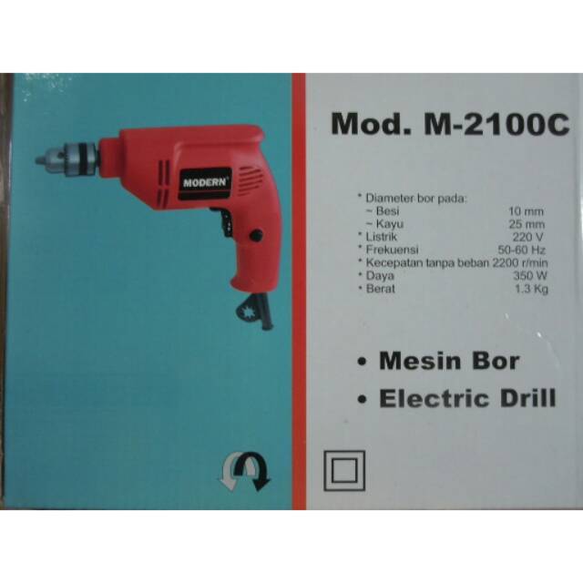 Mesin Bor M - 2100C Modern