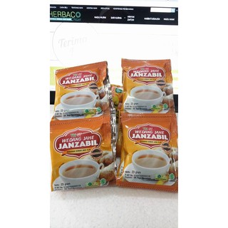 TERAMPUH Wedang Jahe Merah Zanjabil 10 Sachet Original ...