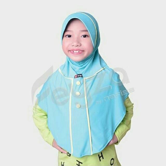 TERMURAH..Jilbab Anak Aruna | Hijab Usia 6-8 Tahun | Kerudung Instan  Anak