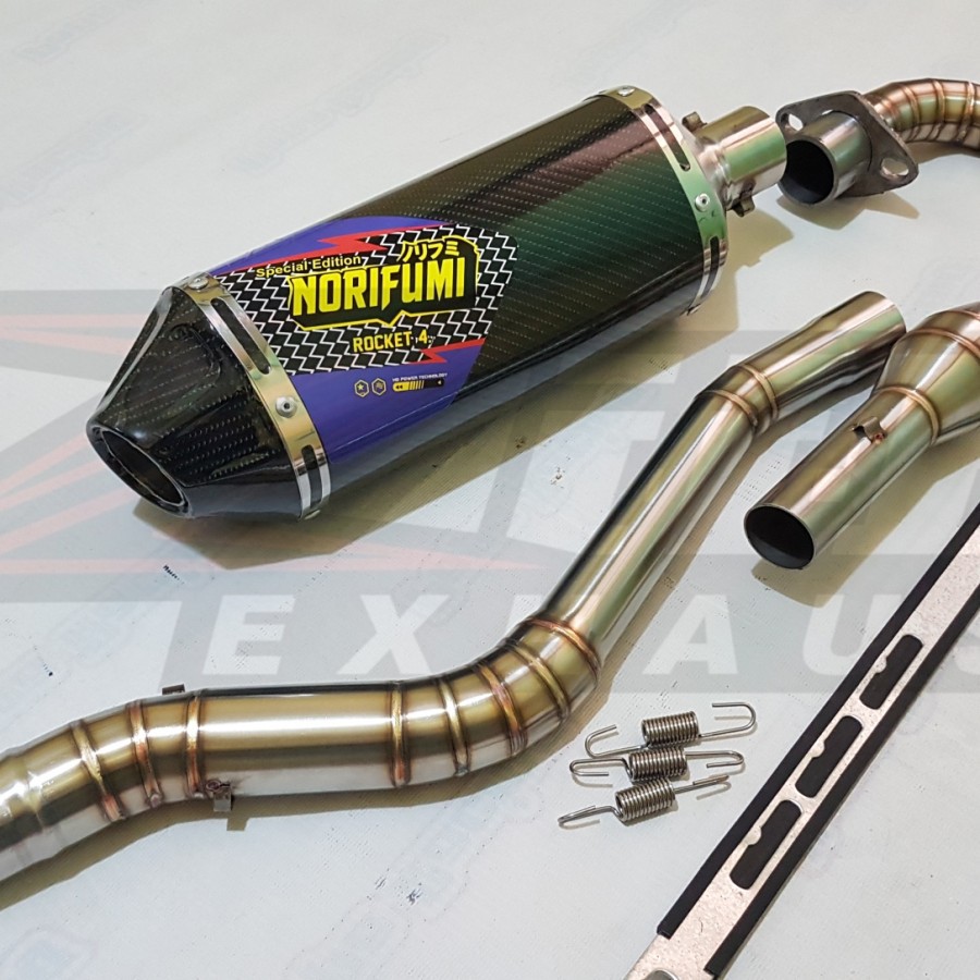 Knalpot Rocket 4 klx dtracker crf 150l viar 150x viar cross