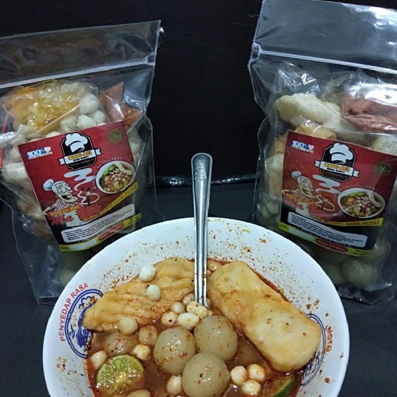 

Baso aci instan khas garut varian baso,moja gajih,mrcon