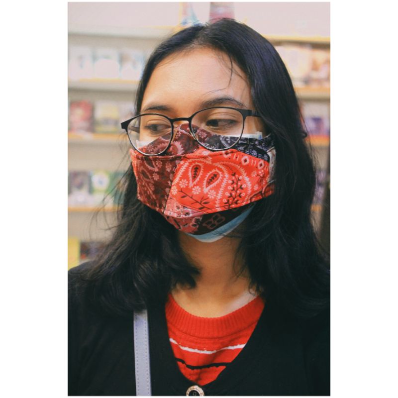 PAISLEY NONMEDIS MASK 4PLY.