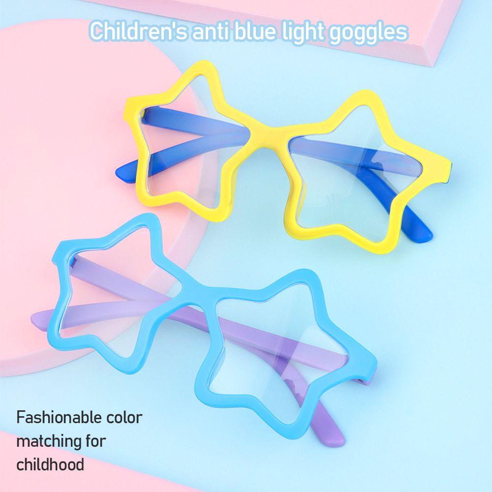 Lily Kids Kacamata Portable Cute Star Komputer Bingkai Optik