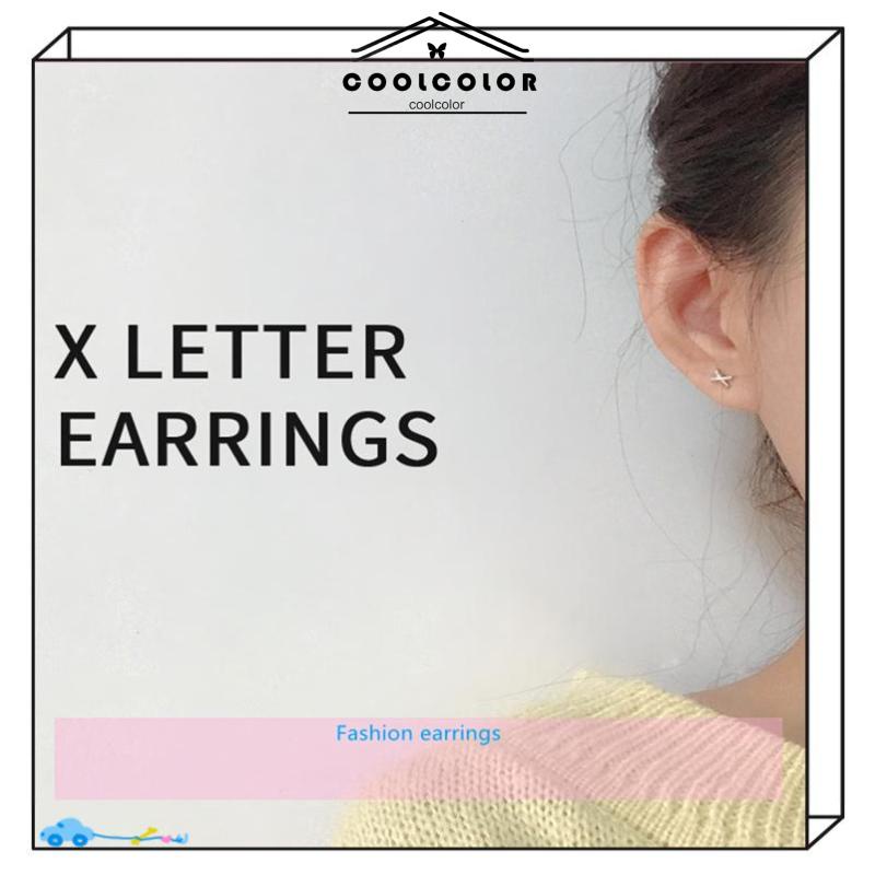 COD 1 pasang  anting korea Anting Tusuk untuk Wanita Aksesoris Fashion- cl