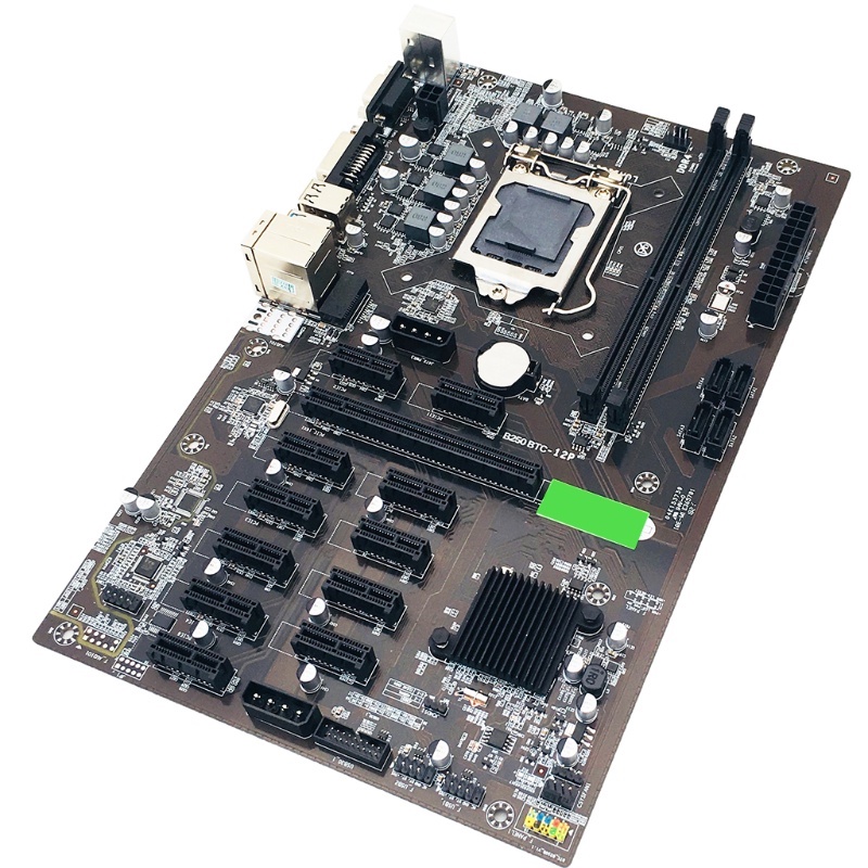 B250 Motherboard Btc Mining 12 Usb 3.0 Ke Pci-E Interface Untuk Lga1151 Ddr4