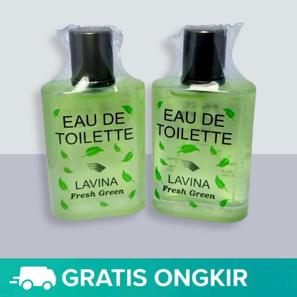 TERLARIS PARFUM GARUDA LAVINA FRESH GREEN HIJAU 60ML PRAMUGARI