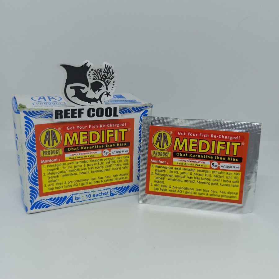

AKARI MEDIFIT Obat Karantina Ikan Hias - 5gr