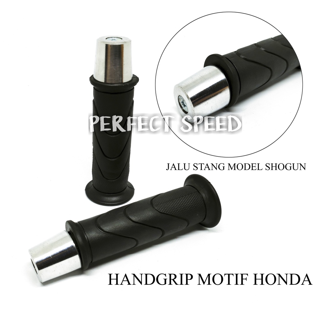 HANDGRIP SEPEDA MOTOR  MODEL ORIGINAL HONDA / YAMAHA + JALU STANG MODEL SHOGUN UNIVERSAL TERBARU