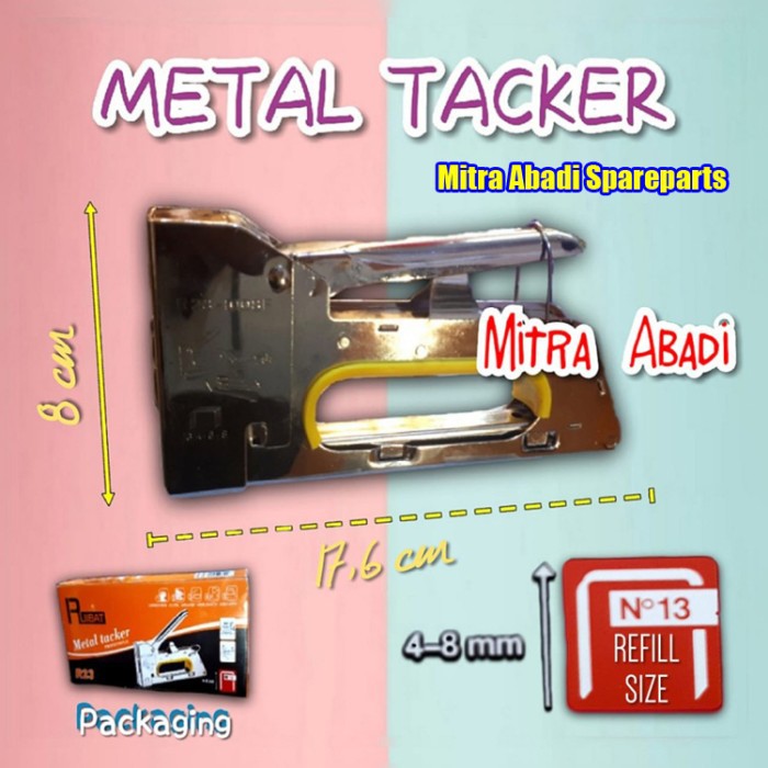 

Metal Tacker Professional / Stapler Gun / Stapler Tembak Besi - Metal