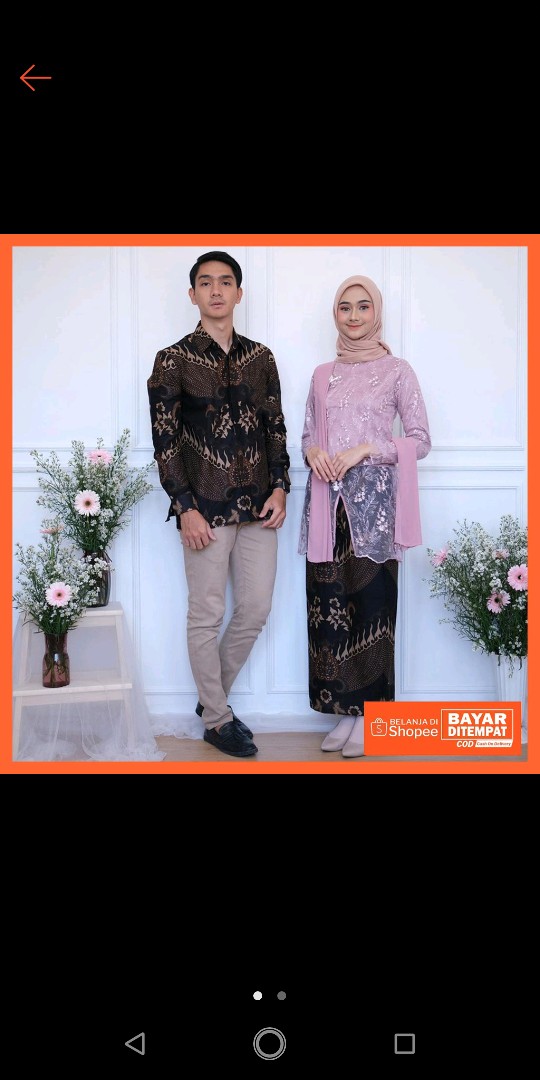 Maura Couple - Sania Ruffle Batik Couple Ori Ndoro Jowi Dnt Garansi Termurah Shopee - Manda Couple
