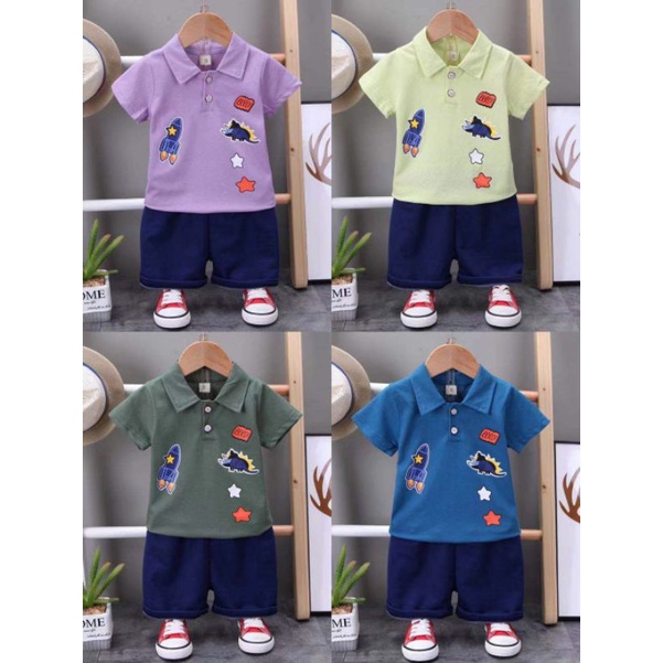 setelan anak laki laki import premium set anak cowok