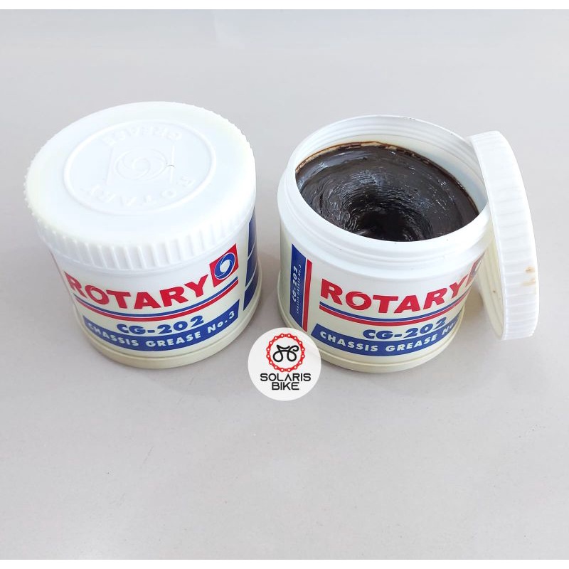 Pelumas Stempet Gemuk Paslin Rotary Silver Transparant Grease