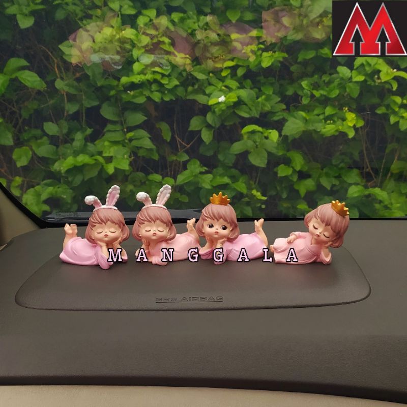 Boneka Pajangan Figure Figurin Hiasan Kue Dashboard Mobil Cake Topper Angel Bidadari