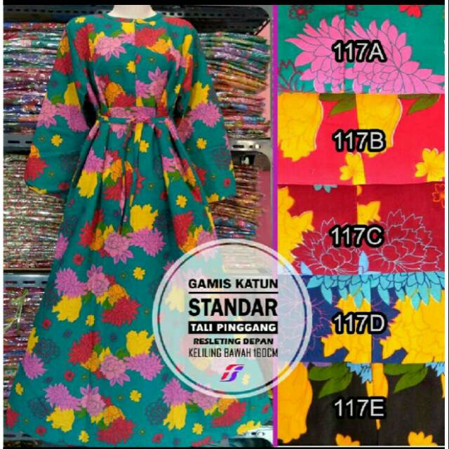 gamis katun jepang murah berkualitas grosir