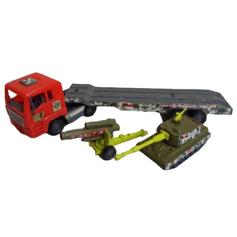 Miniatur militer - Mainan truck militer