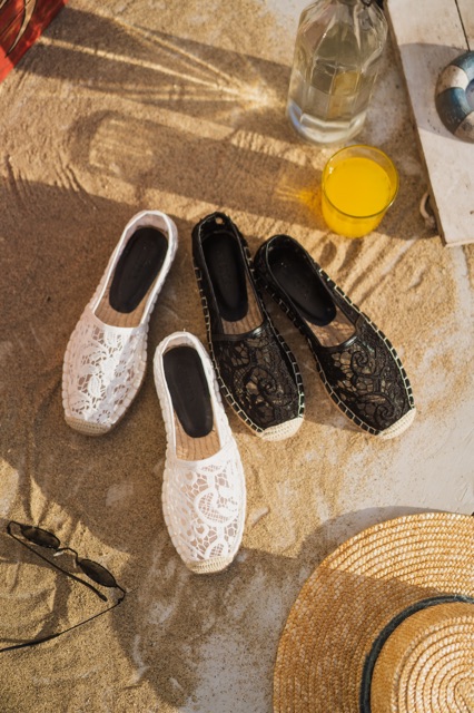 Cipka Espadrilles - Black