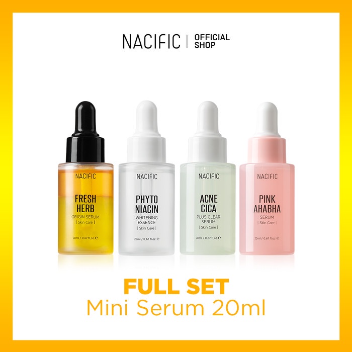 BPOM NACIFIC SERUM FRESH HERB / PHYTO NIACIN / GREEN PAIR / FRESH CICA / PINK AHABHA