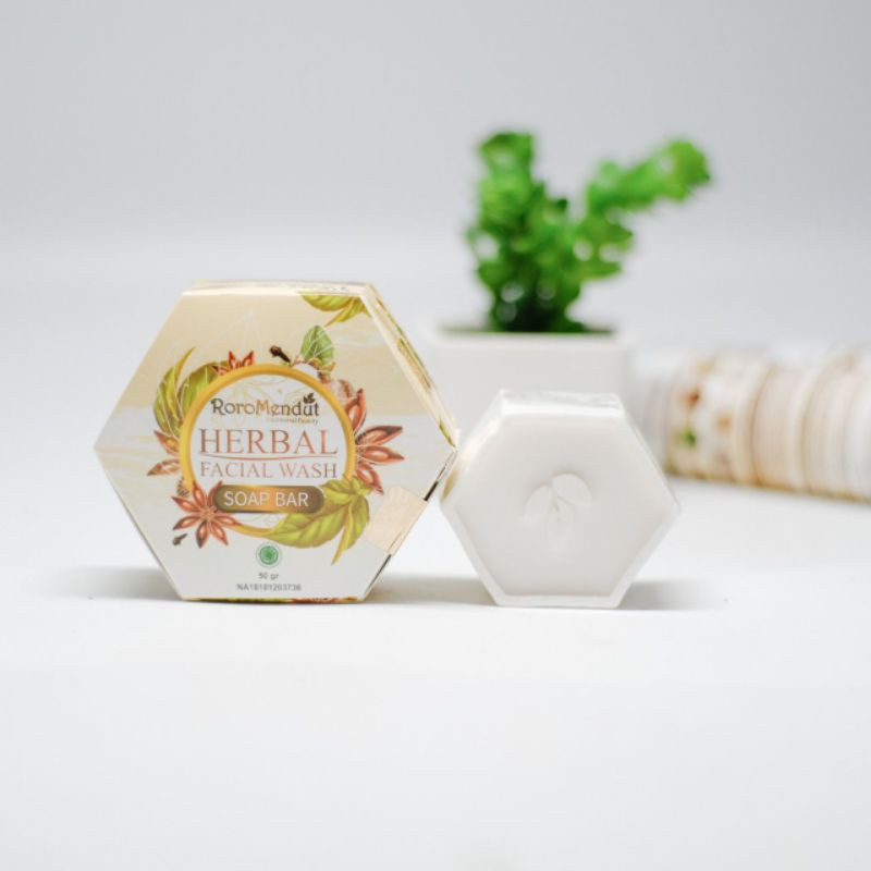 

HERBAL FACIAL WASH SOAP BAR RORO MENDUT