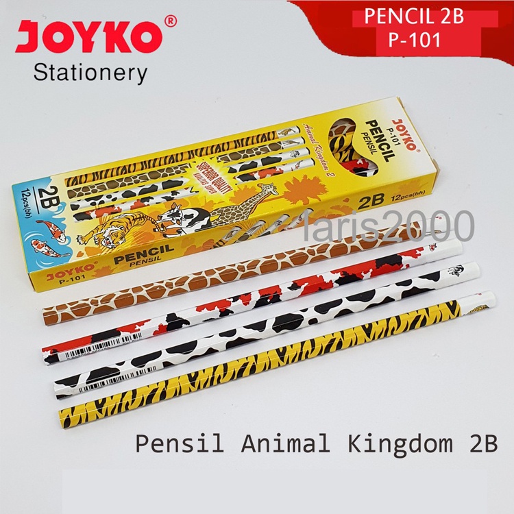 

Pensil Motif Animal Joyko P101 (per lusin)