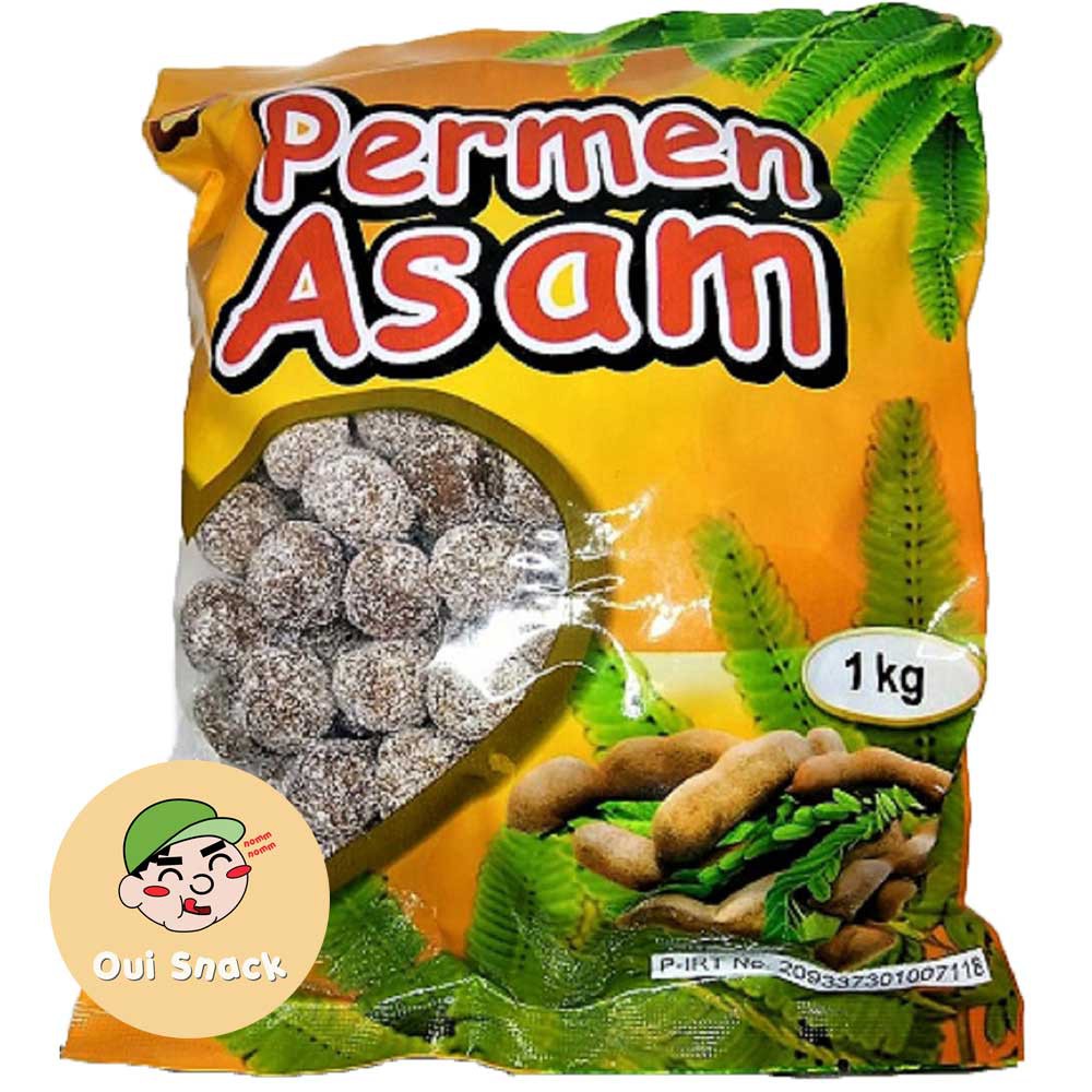 

Permen Asam Jawa 1kg / Asem Bulat / Permen Asam Tamarind Candy