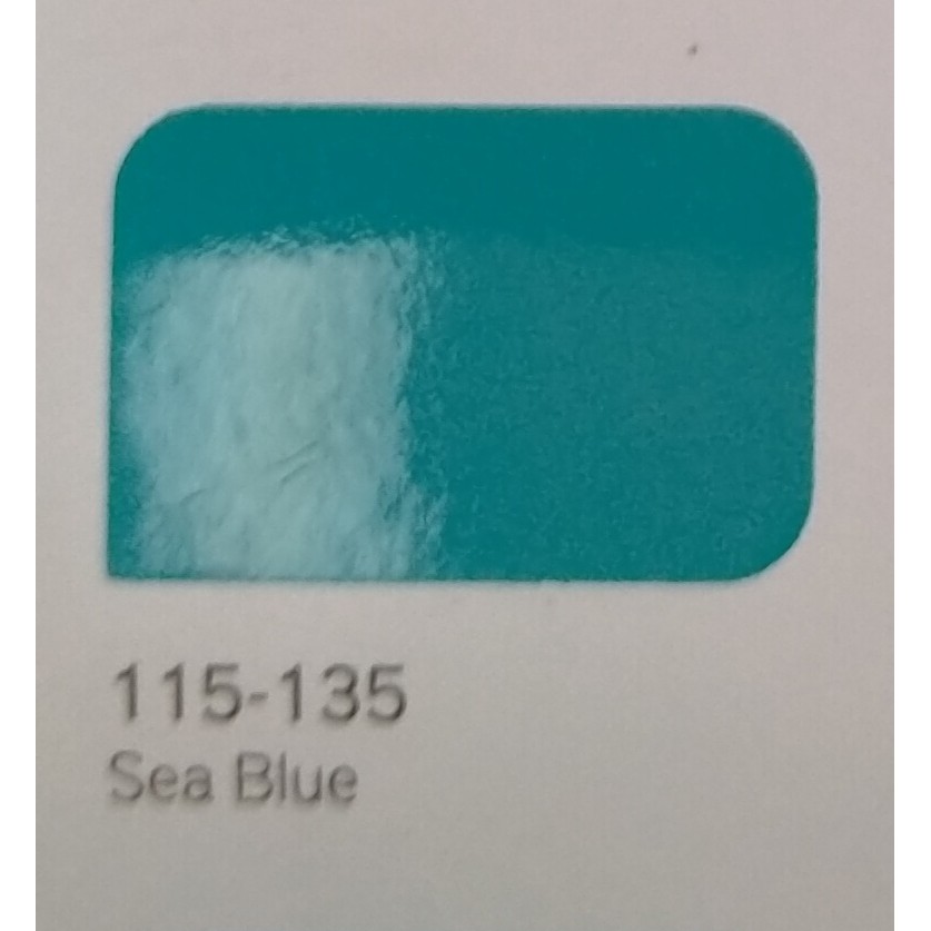 

CAT F TALIT sea blue 135 cat kayu dan besi