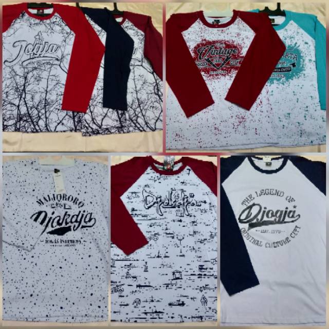 Kaos jogja lengan panjang